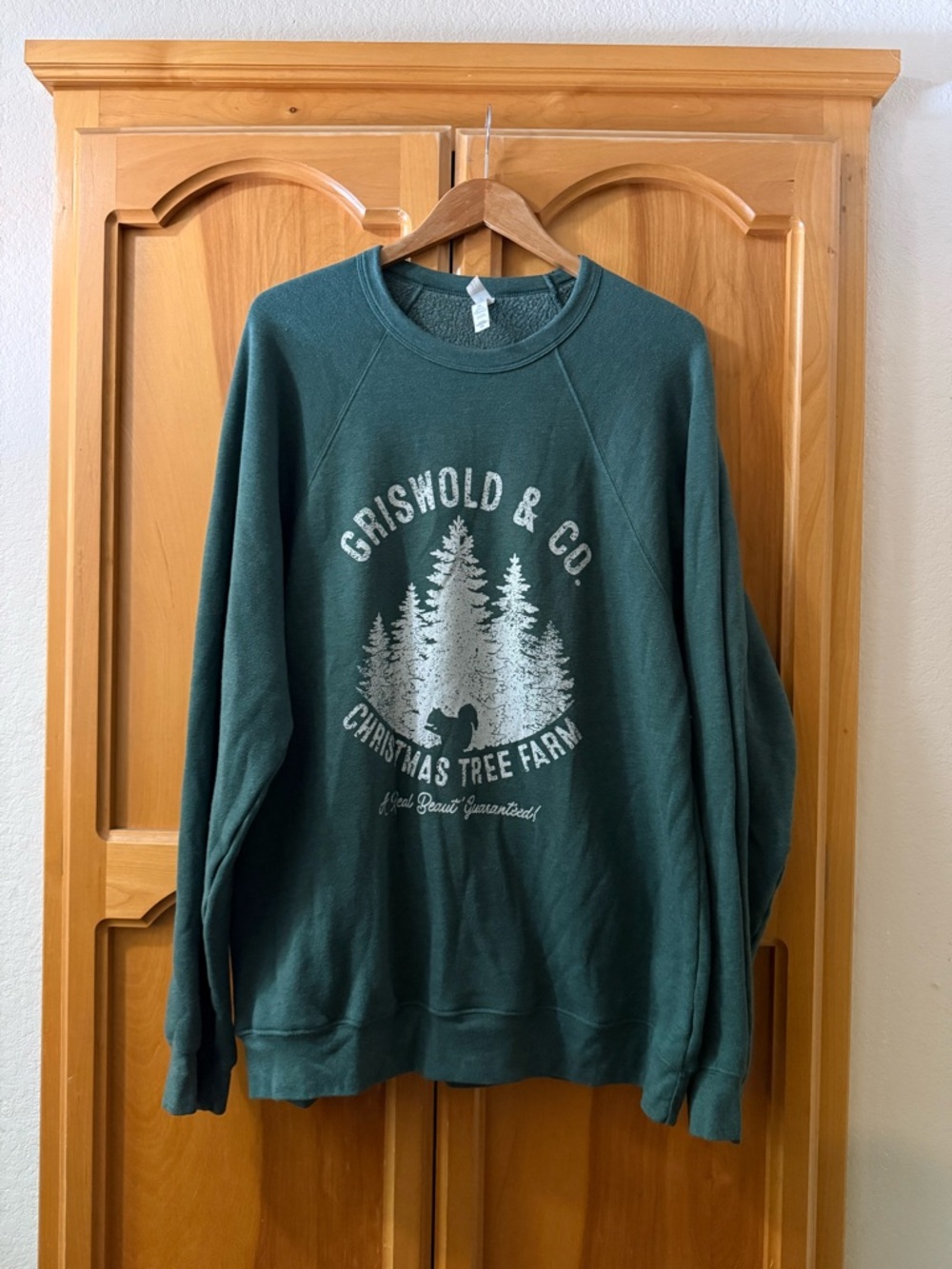 Women's Forest Green Crewneck Sweatshirt